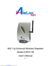 Airlink101 AP311W User Manual