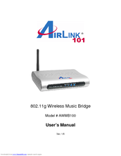 Airlink101 AWMB100 User Manual