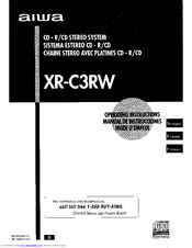 Aiwa CX-NC3RWU Operating Instructions Manual
