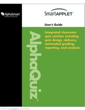 Alphasmart AlphaQuiz SmartApplet User Manual