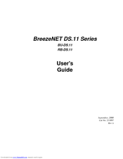 Alvarion BreezeNET BU-DS.11 User Manual