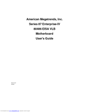 American Megatrends Enterprise-IV User Manual