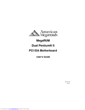 American Megatrends MegaRUM User Manual