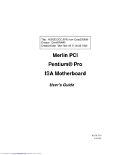 American Megatrends Merlin User Manual