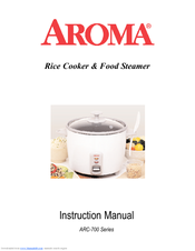Aroma ARC-700 Series Instruction Manual