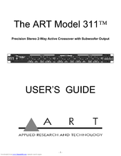 Art 311 User Manual