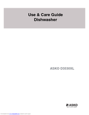 Asko D3530XL Use And Care Manual