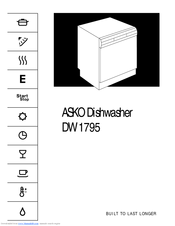 Asko DW1795 User Manual