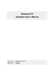 Asus L1B Hardware User Manual