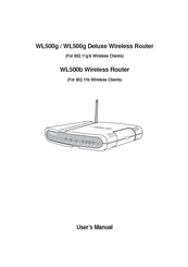 Asus WL-500g Deluxe User Manual