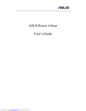 Asus Power 4 Gear User Manual