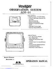 Audiovox Voyager AOS-44 Operation Manual