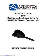 Audiovox SRANT-RMSIR Installation Manual