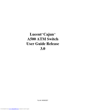 Lucent Technologies A500 User Manual