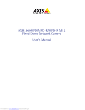 Axis AXIS 209MFD-R M12 User Manual