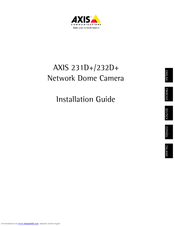 Axis 26671R1 Installation Manual
