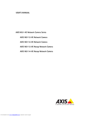 Axis M3113-VE Nocap User Manual