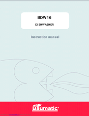 Baumatic BDW16 Instruction Manual