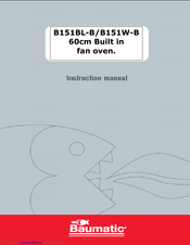 Baumatic B151W-B Instruction Manual