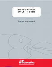 Baumatic B501SS Instruction Manual