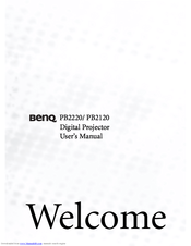 Benq PB2120 - SVGA DLP Projector User Manual