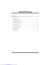 Biostar N4SLI-A9 Bios Setup Manual