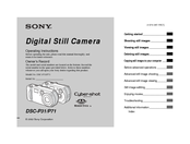 Sony Cyber-shot DSC-P31 Operating Instructions Manual