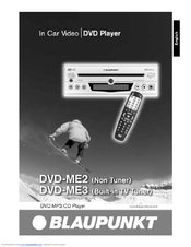 Blaupunkt DVDME2 User Manual