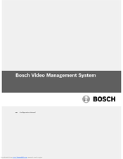 Bosch LTC-0455-55W Configuration Manual