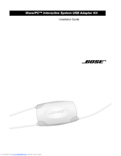 Bose Wave/PC Installation Manual