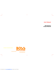 Boss Audio Systems 728CA User Manual