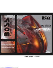 Boss Audio Systems MP3-4100R User Manual