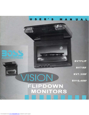 Boss Audio Systems Vision BV7.3IRF User Manual