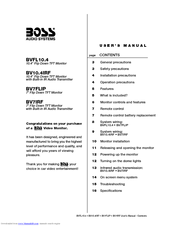 Boss Audio Systems Vision BV7FLIP User Manual
