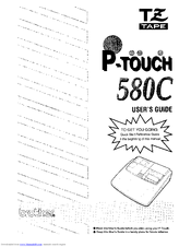 Brother P-touch PT-580C User Manual