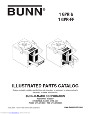 Bunn SAFETY-FRESH 1 GPR Illustrated Parts Catalog