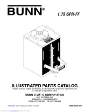 Bunn 1.75 GPR-FF Illustrated Parts Catalog
