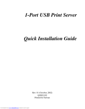 CNet CNP-102U Quick Installation Manual