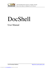 CSSN ScanShell 2000 User Manual