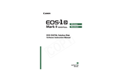 Canon EOS D60 Software Instruction Manual