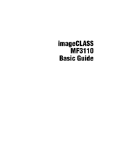 Canon imageCLASS MF3111 Basic Manual