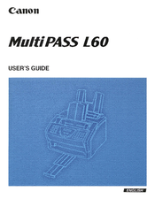 Canon MultiPASS L60 User Manual