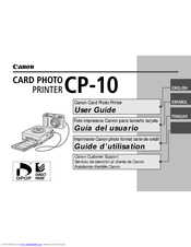 Canon CP-10 User Manual
