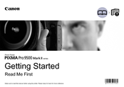 Canon PIXMA Pro9500 Mark II Getting Started