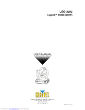 Chauvet Legend 3000X User Manual