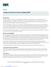 Cisco Catalyst WS-X6408A-GBIC White Paper