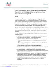Cisco Catalyst X6748 Product Bulletin