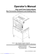 Cleveland CR-32 FP Operator's Manual