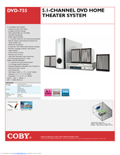 Coby DVD-755 Specifications