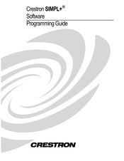 Crestron SIMPL+ Programming Manual